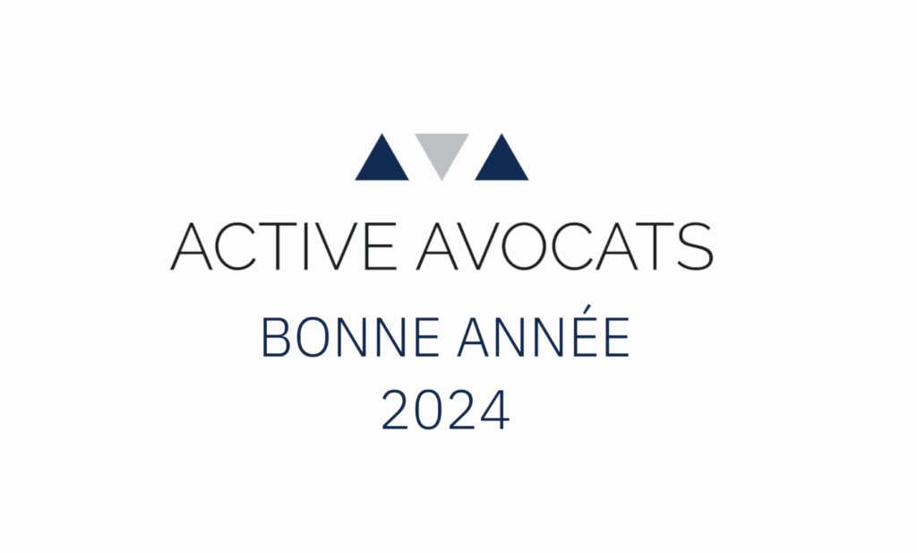 Active Avocats vous présente ses vœux en vidéo !